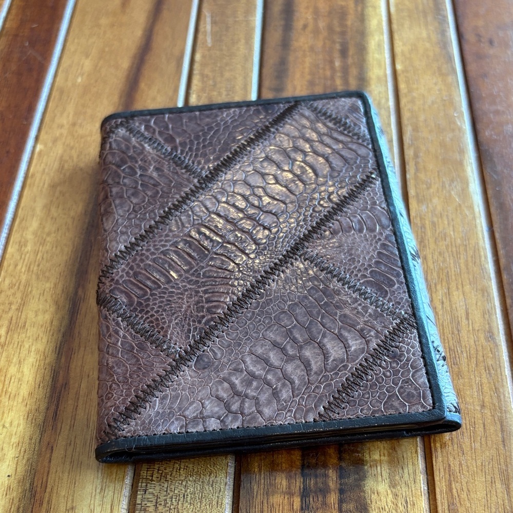 Prince Gardner handcrafted Leather Trifold Wallet.